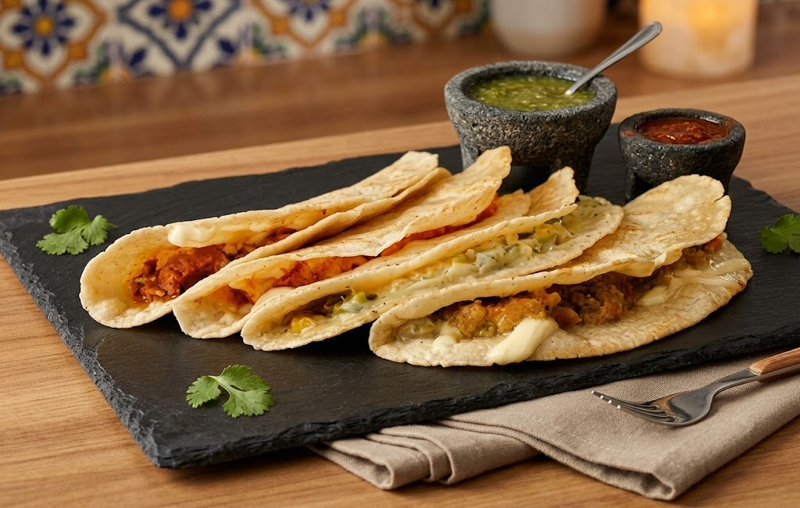 Quesadillas al Comal